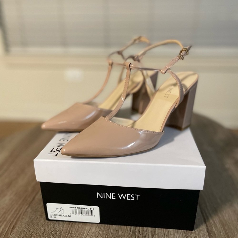 NEW w/ box Nine West T-strap Stiletto